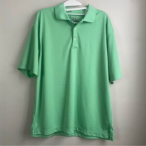 Top Flite Mint Green Golf Polo Large Performance Gear
